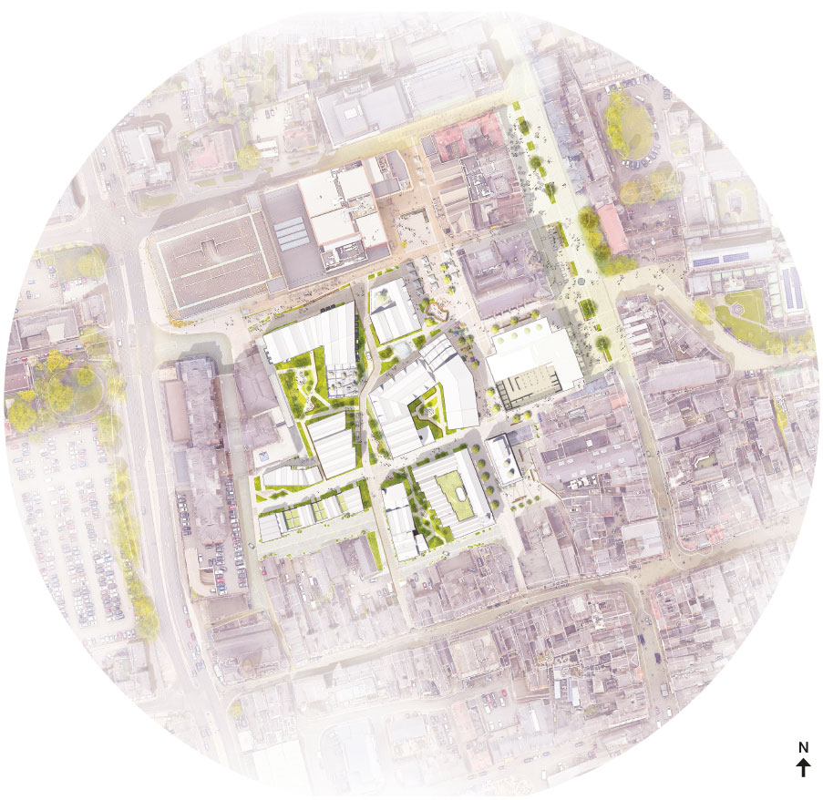 masterplan concept diagram