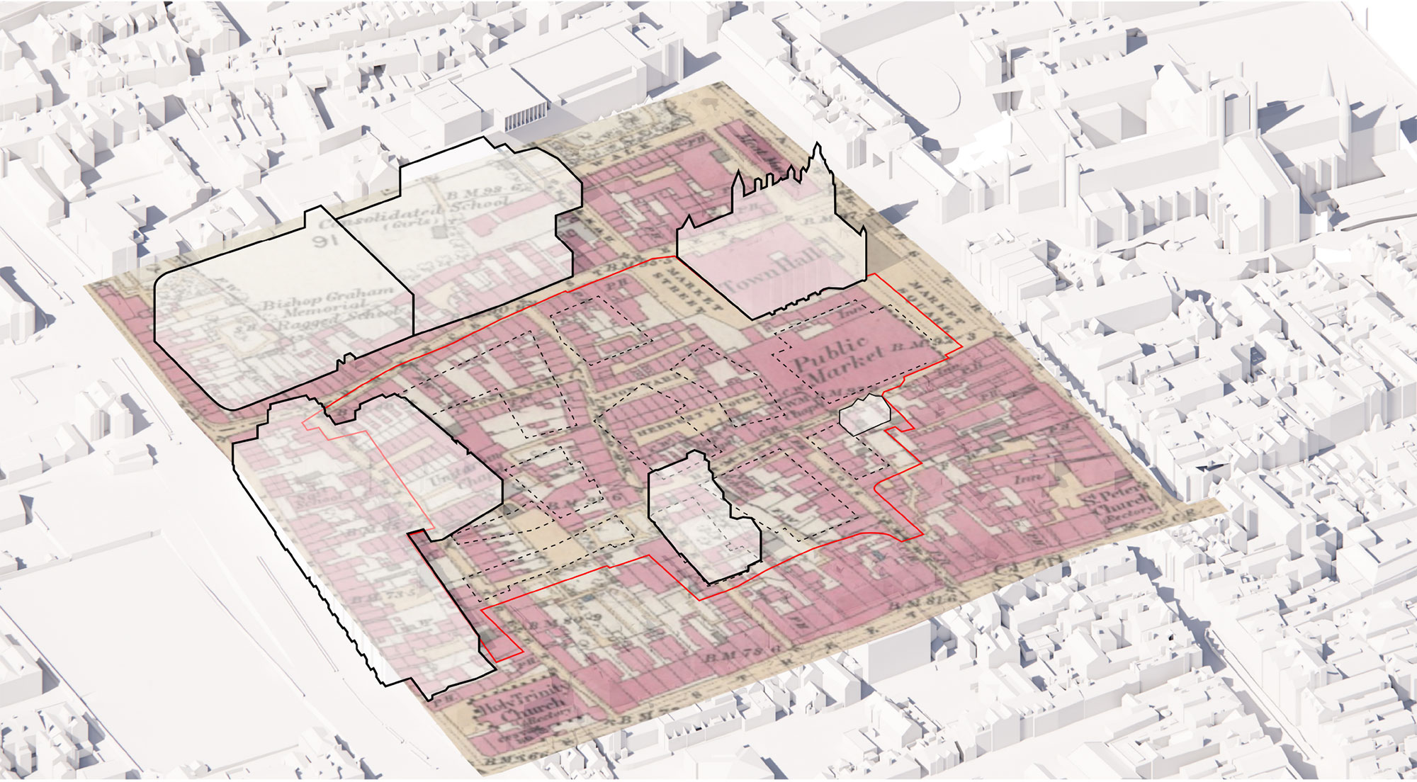 Understanding the historic street pattern plan